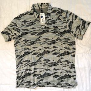 NWT- Adidas Men’s XL active fabric stretch Golf Shirt - Exclusive TPC edition